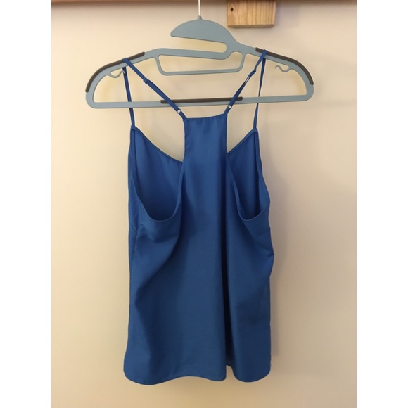 Blue Racerback Camisole - Picture 2 of 5